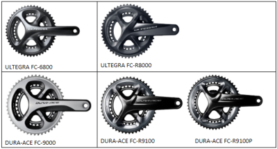 Shimano Bike Cranksets