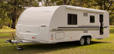 Adria Caravans hot water system