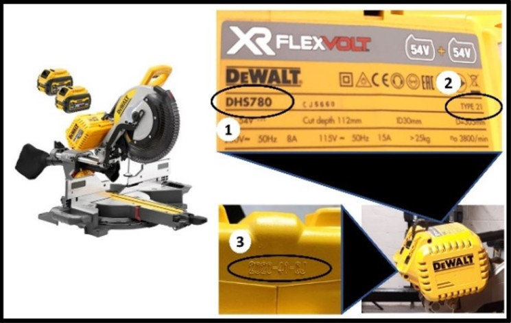 DeWALT professional use Mitre Saw DHS780