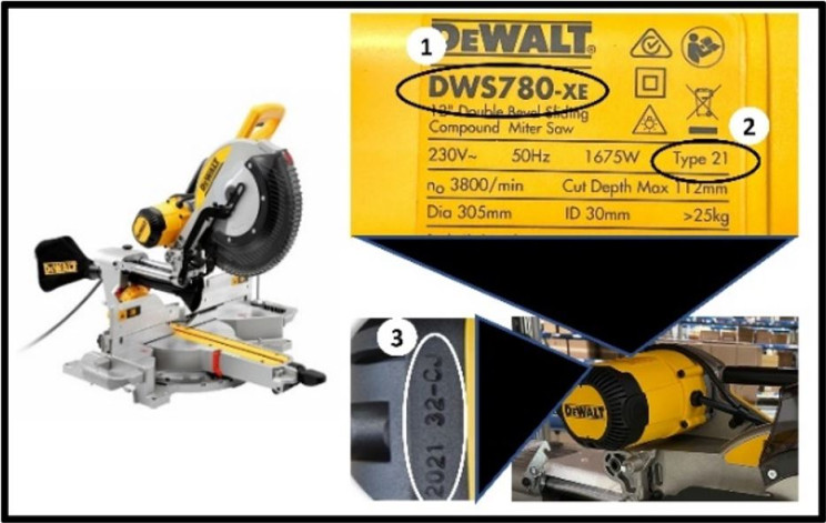 DeWALT professional use Mitre Saw DWS780 XE
