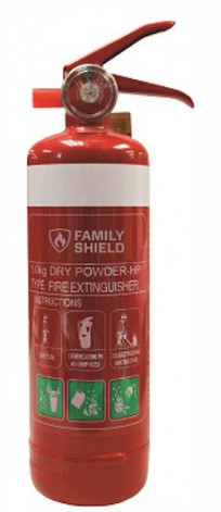 Family Shield 1kg 2.5kg Fire Extinguisher