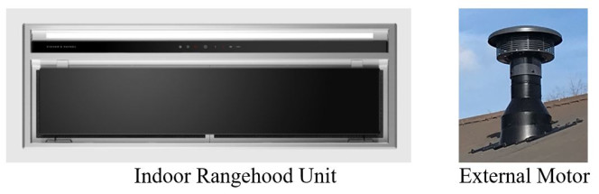 Fisher Paykel Integrated Insert Rangehood 90cm with External Motor