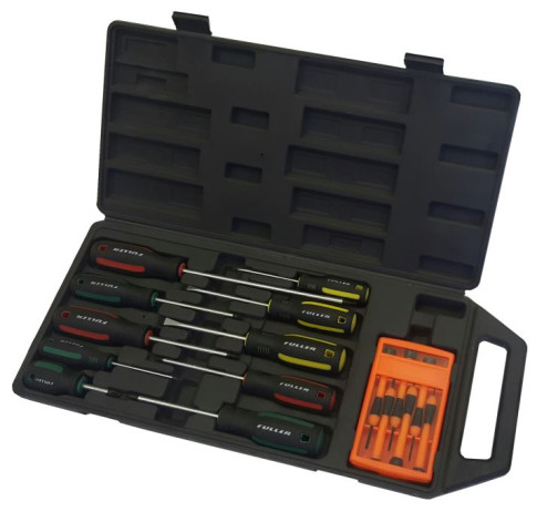 Fuller Pro 16 Pce Screwdriver Set