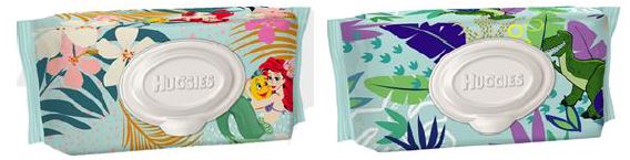 Huggies Thick Baby Wipes Limited Edition Tropical The Little Mermaid and Toy Story Rex dinosaur designs