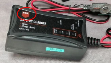 SCA 1.6 Amp 3 Stage Battery Charger 2