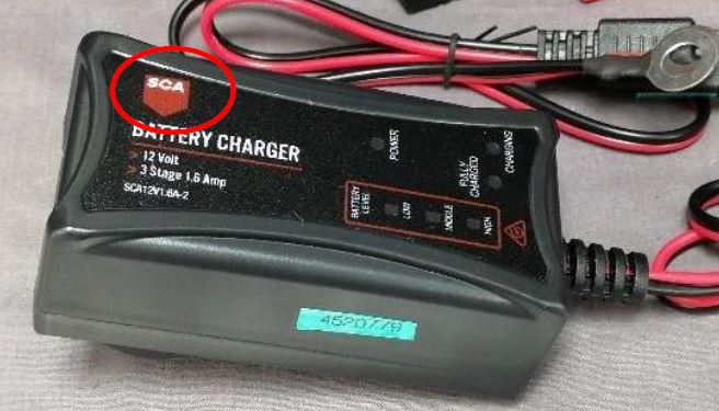 SCA 1.6 Amp 3 Stage Battery Charger 2