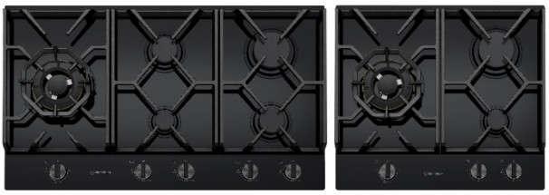 Westinghouse Black Tempered Glass Gas Cooktops